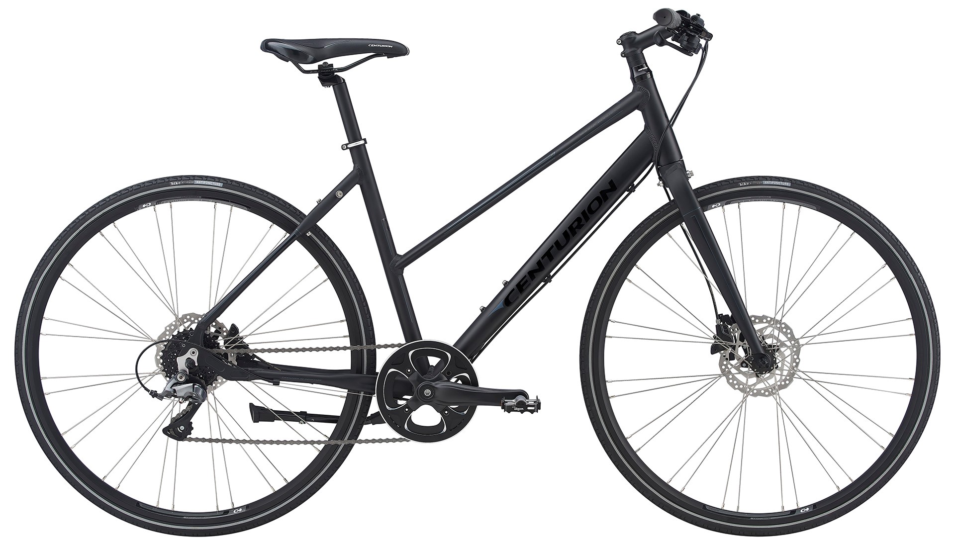 Centurion Basic Fitness Dame 8g 2021 - Sort Cykler > Damecykler