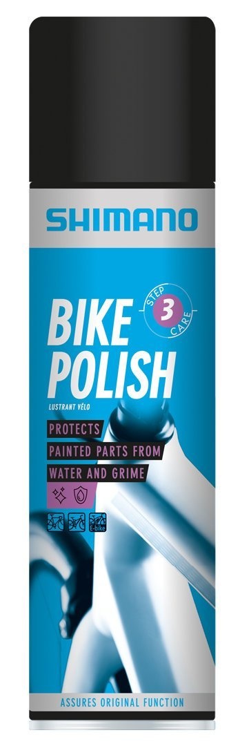 Tilbehør - Cykelpleje - Shimano Bike Polish spray 200 ml.