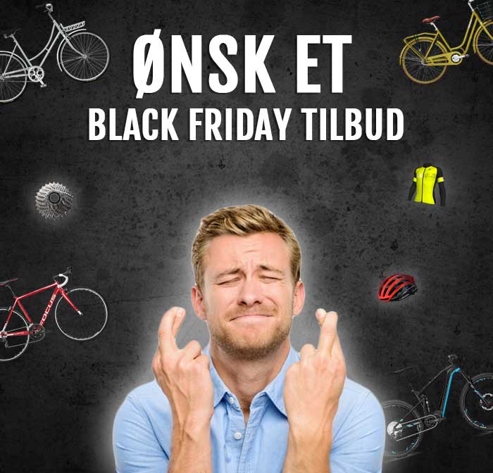 Ønsk et Black Friday Tilbud hos Cykelexperten.dk