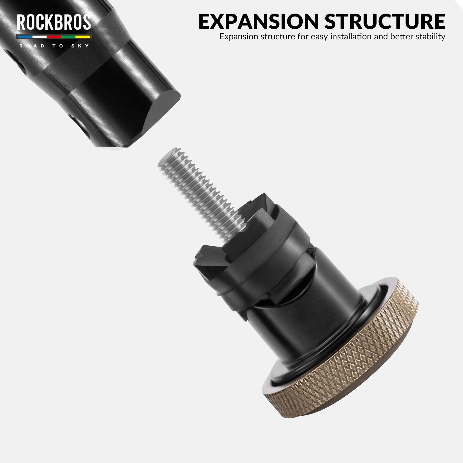 Tilbehør - Værktøj - RockBros Styrprop Multitool 6-i-1 m. Kædeskiller