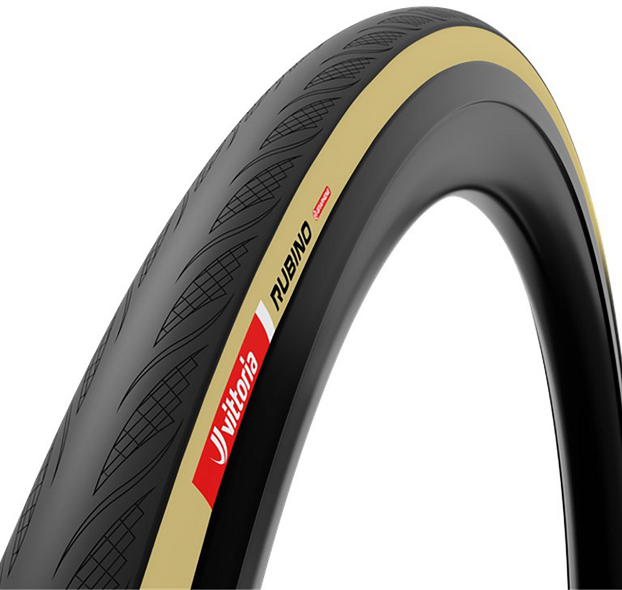 Vittoria Road Rubino V Folding Sort 700x28/30/32/34 - Brun