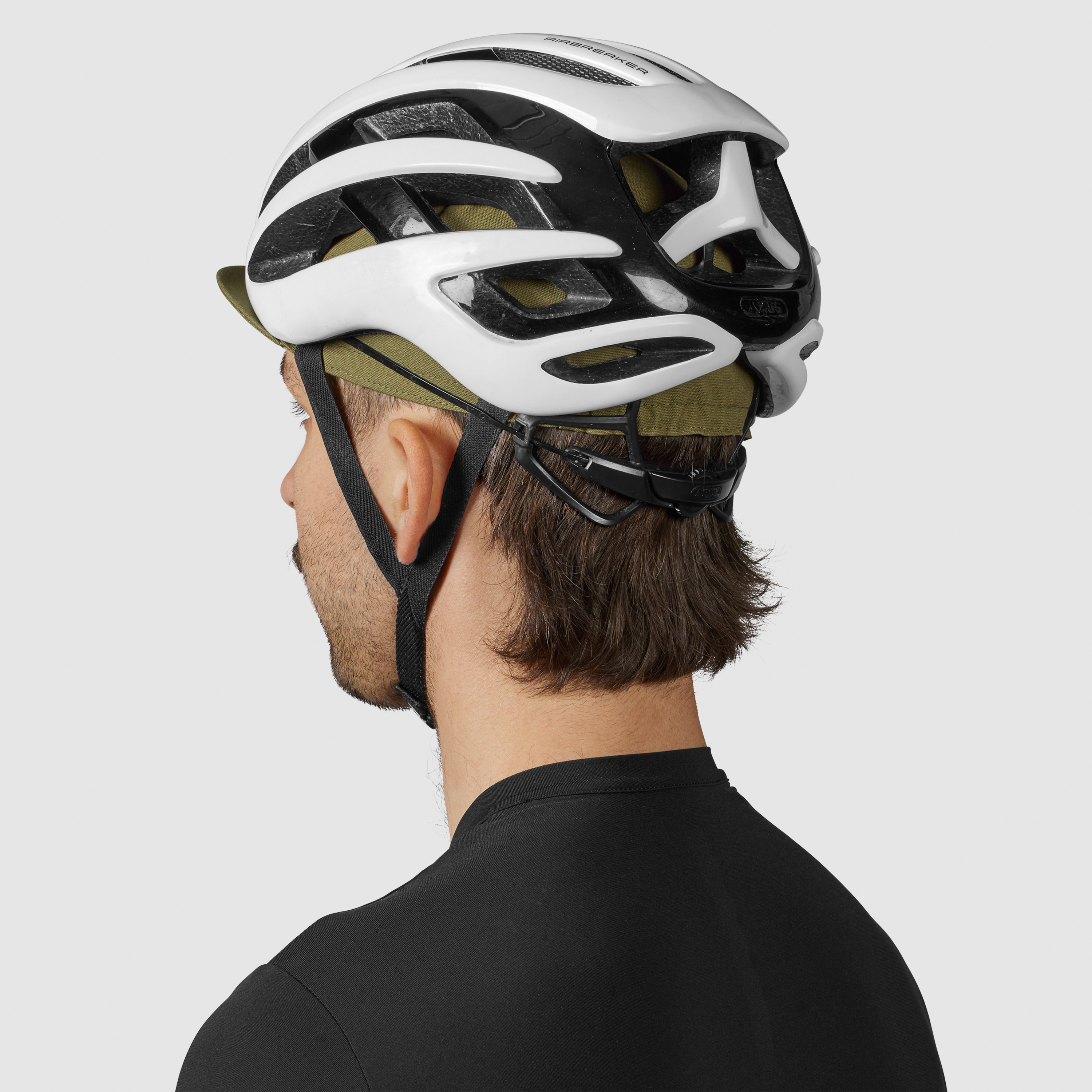 Beklædning - Cykelkasketter - GripGrab Classic Bomulds Cycling Cap - Olive Green