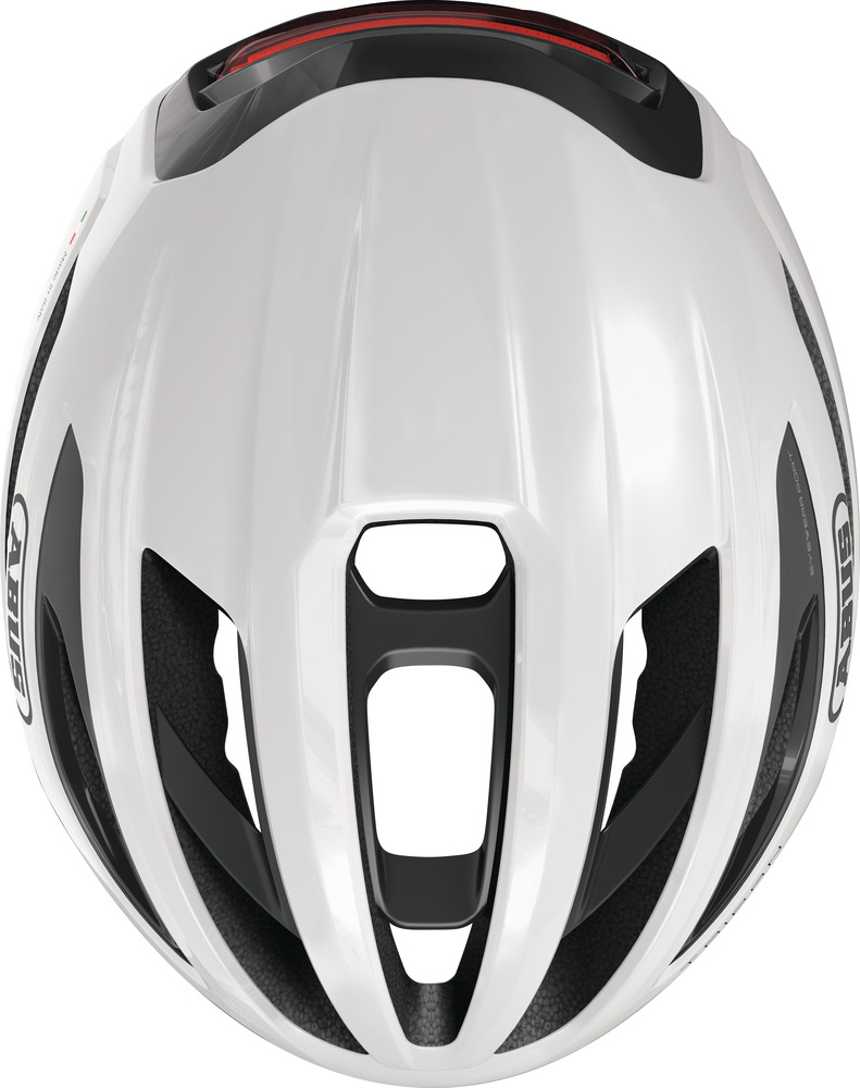 Beklædning - Cykelhjelme - Abus Taipan m. LED - Shiny White