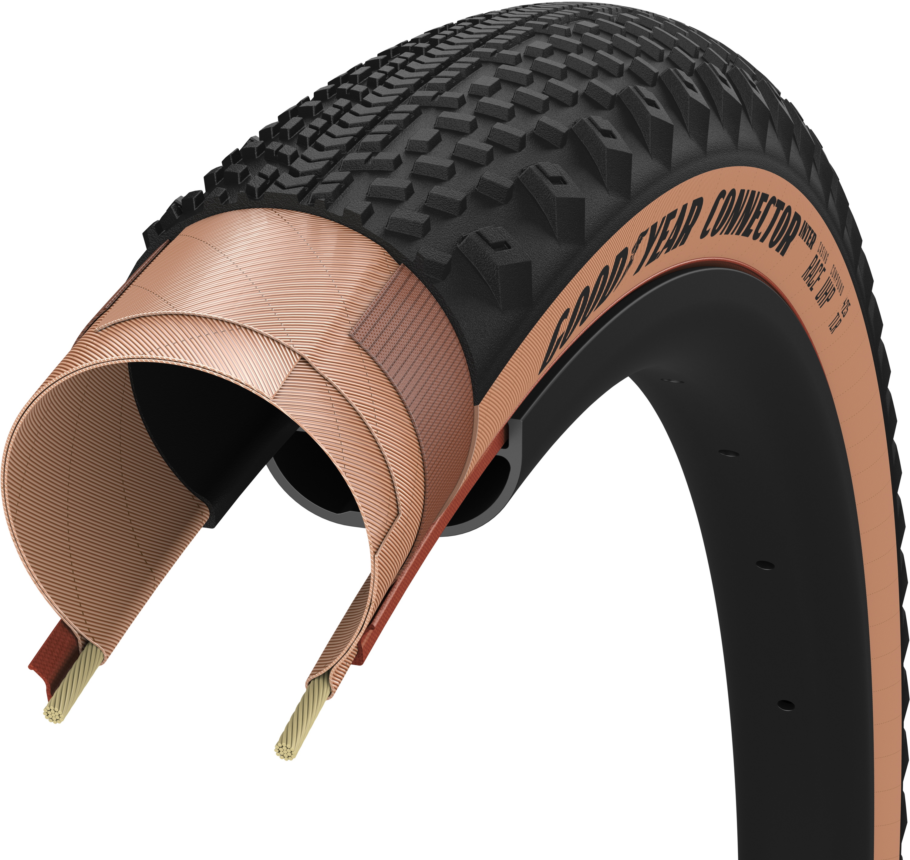 Goodyear CONNECTOR Inter Race TLR Transparent 700x40/45/50 - Transparent