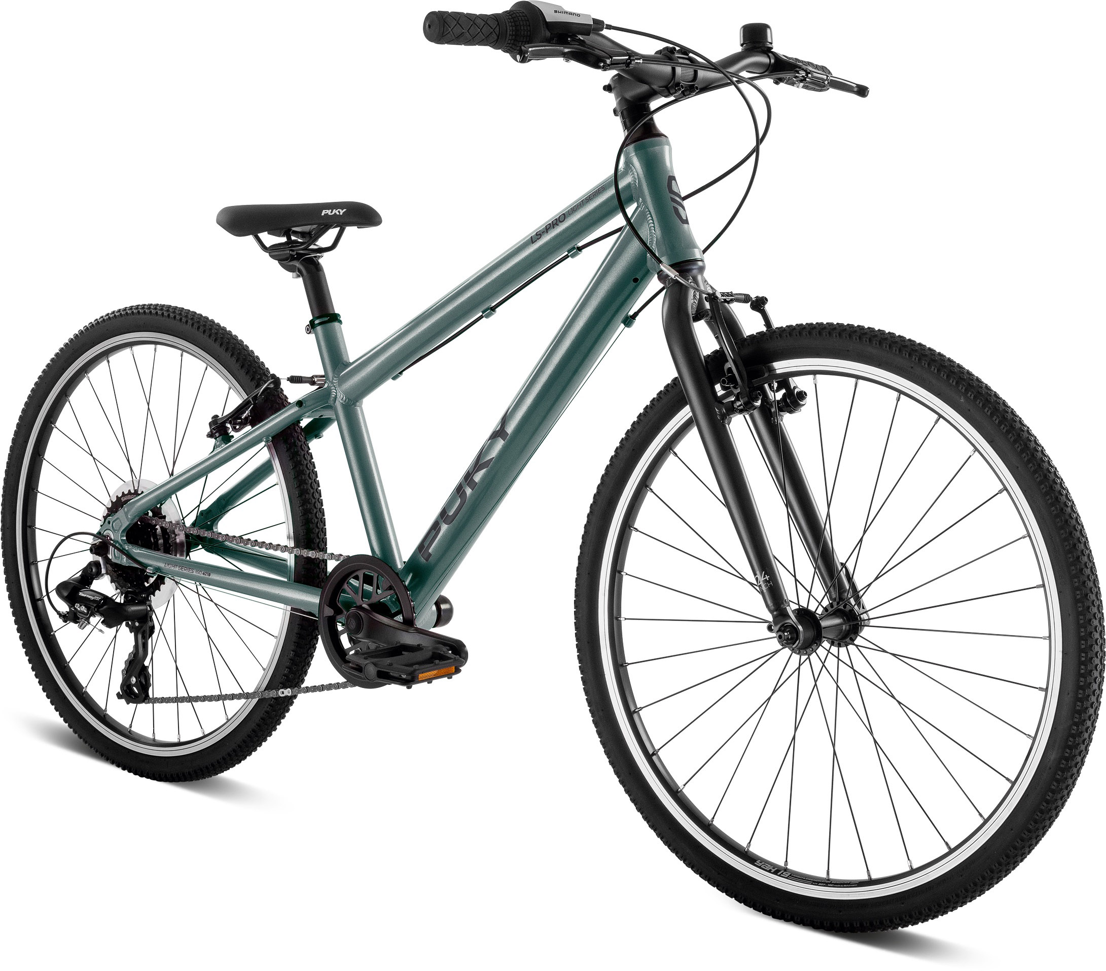 Cykler - Børnecykler - PUKY LS-PRO 24-8 Alu 24" - Ash Blue/Anthrazit