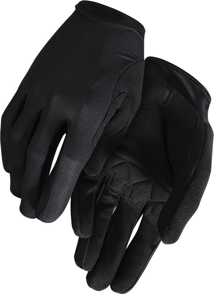 Se Assos RS Long Fingered Gloves TARGA - Sort hos Cykelexperten.dk