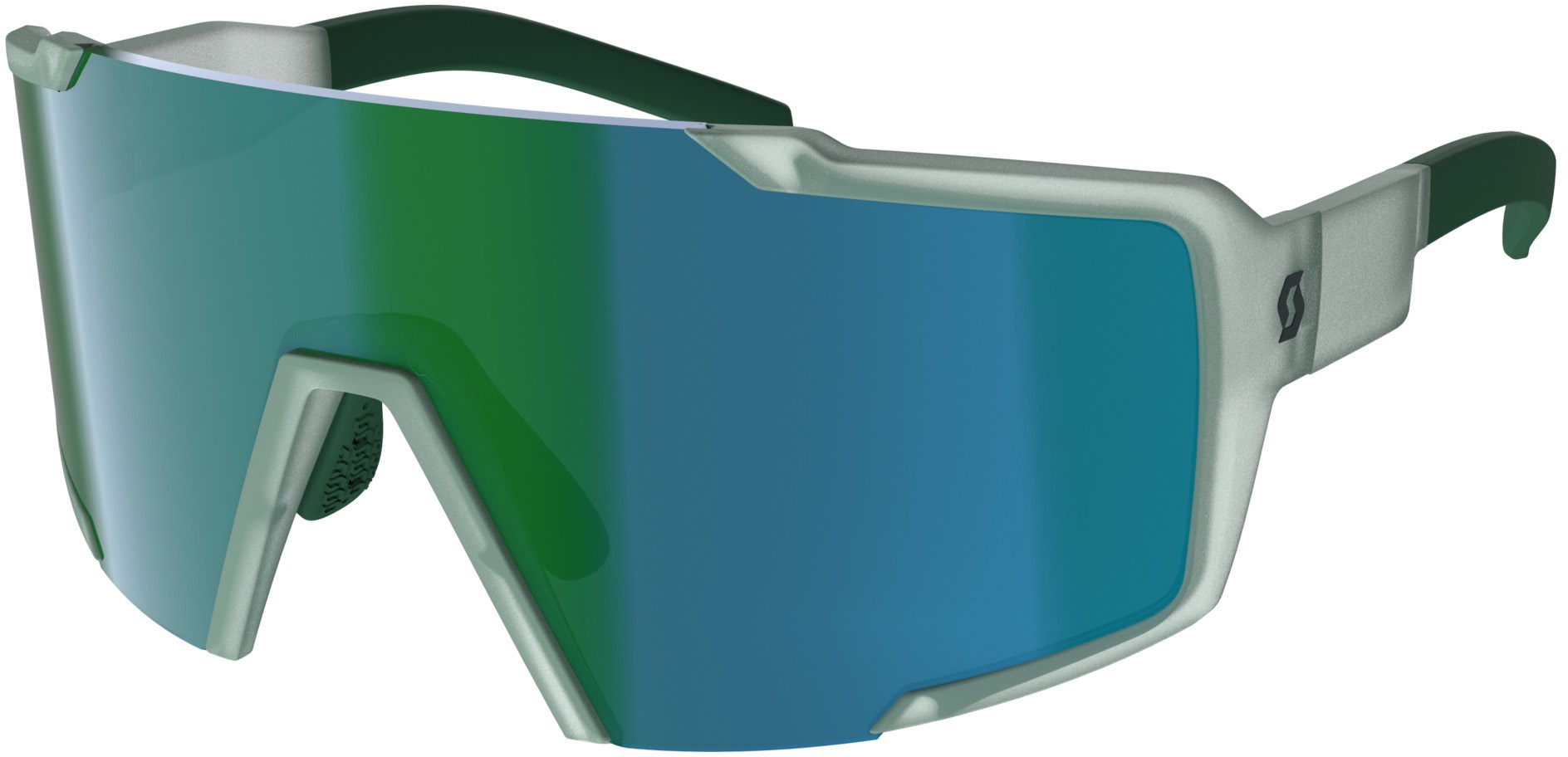 Beklædning - Cykelbriller - Scott Shield Compact Cykelbrille - Grøn/Blå