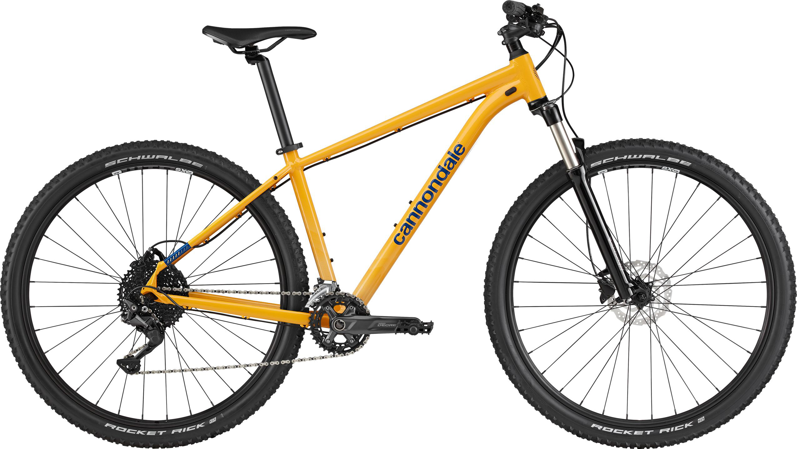 Se Cannondale Trail 5 29" 2024 - Gul hos Cykelexperten.dk