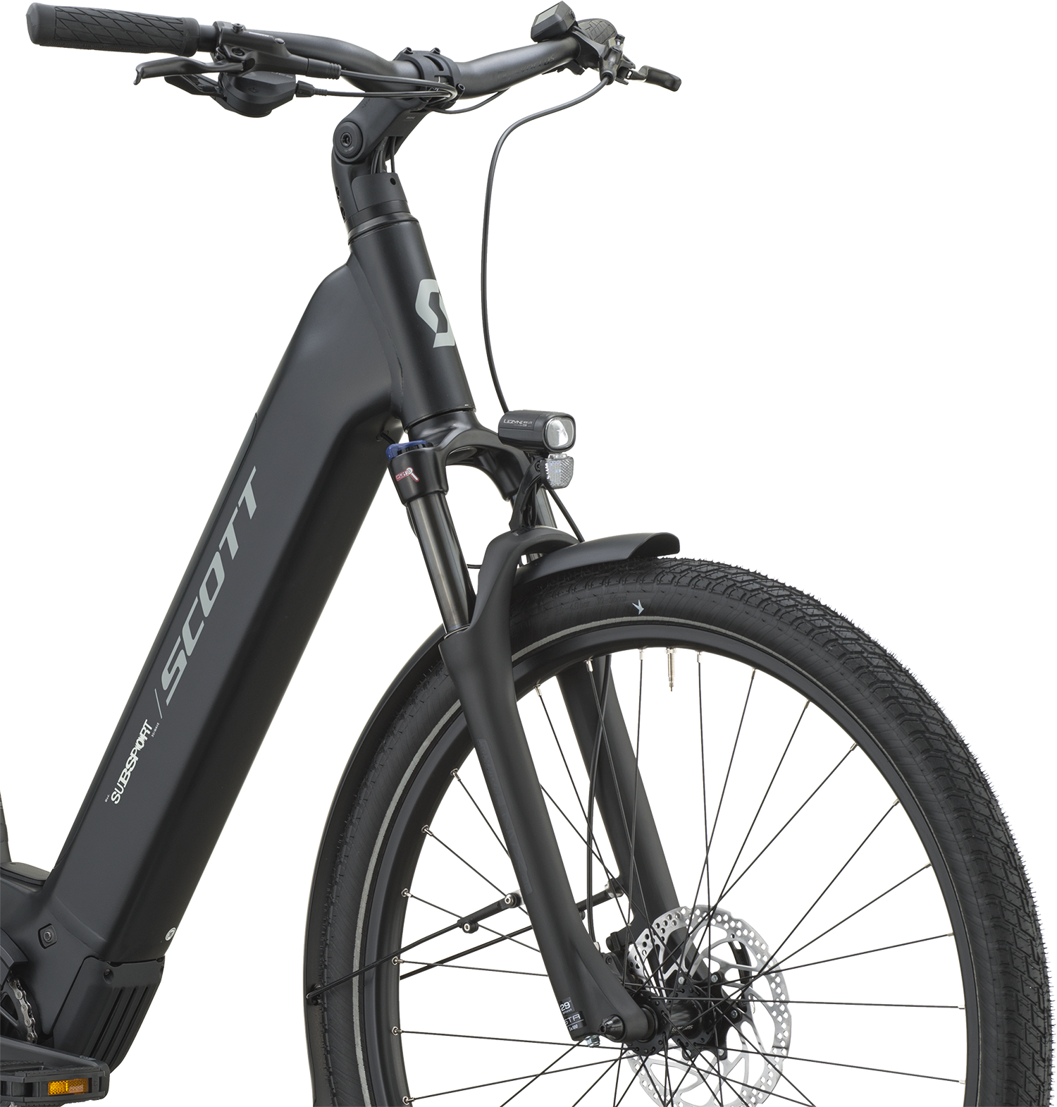 Cykler - Elcykler - Scott Sub Sport 30 Wave 2027 - Black
