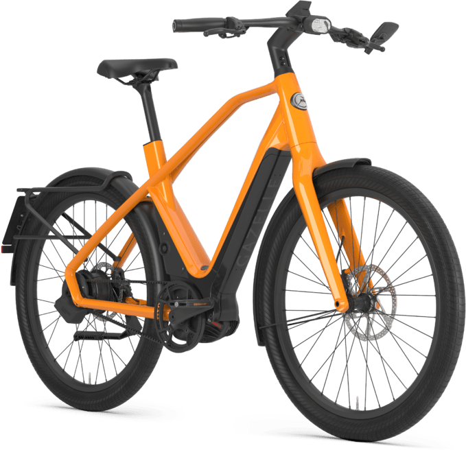 Cykler - Elcykler - Gazelle No1 625Wh Speed Pedelec 45 km/t - Orange