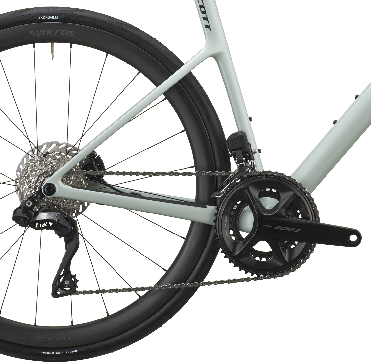 Cykler - Racercykler - Scott Addict 30 2027 - Sand Green