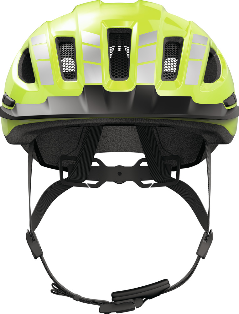 Beklædning - Cykelhjelme - Abus Hjelm Urban-I 4.0 m. LED - Signal Yellow