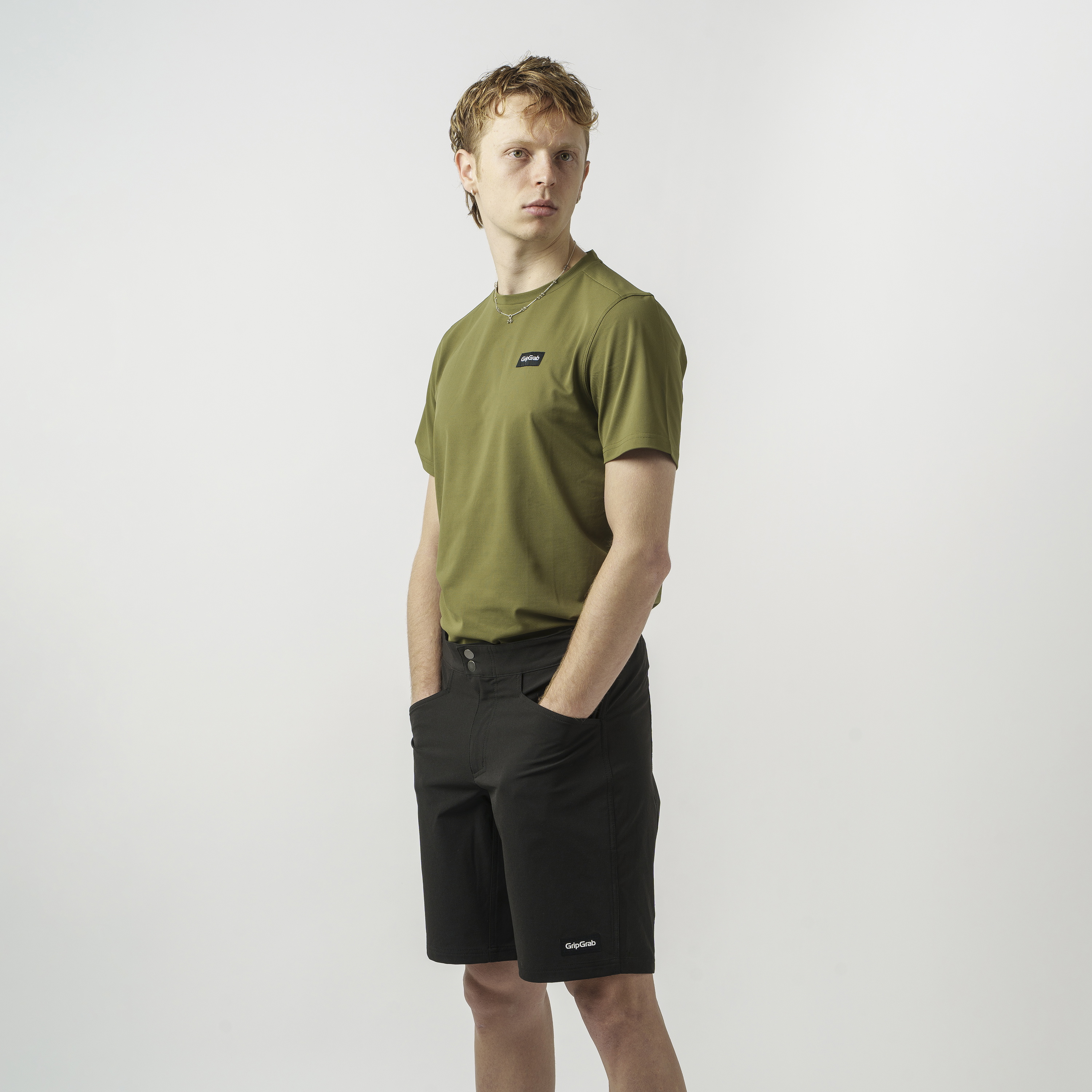 Beklædning - Cykelbukser - GripGrab EXPLR Tekniske Cykelshorts - Black