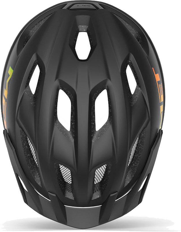 Beklædning - Cykelhjelme - MET Helmet Crackerjack m. LED - Black/Matt