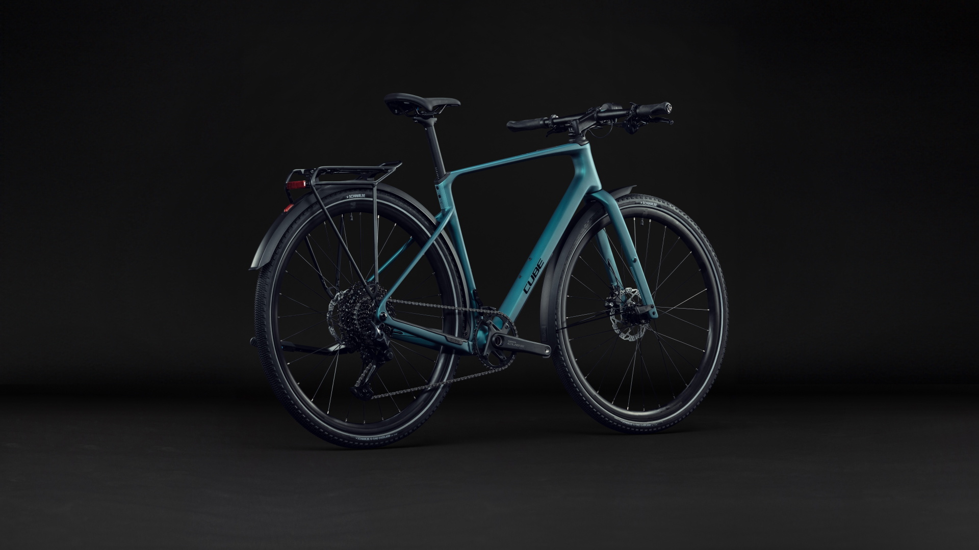 Cykler - Herrecykler - Cube Nulane C:62 SLX FE (Fully Equipped) Herre 2027 - Metallicpetrol´n´Black