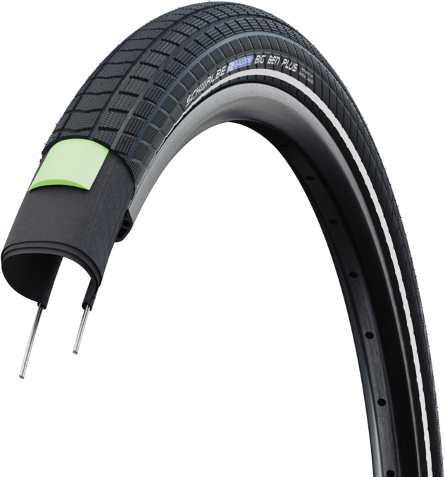Schwalbe Big Ben Plus 700x50c - Sort Schwalbe Big Ben Plus 700x50c - Sort