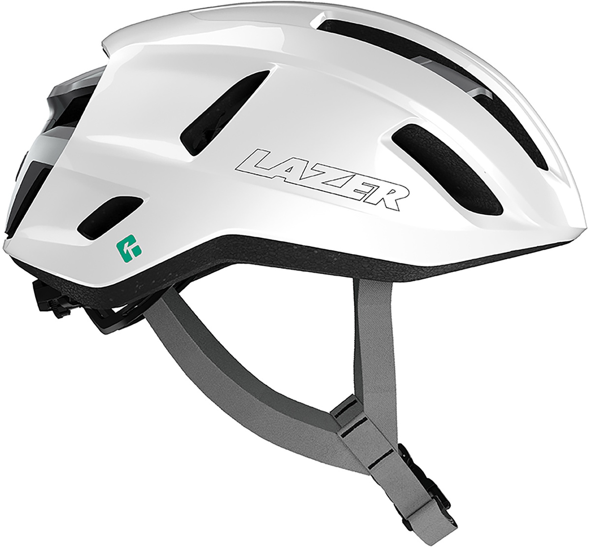 Lazer Sphere KinetiCore cykelhjelm - White Silver