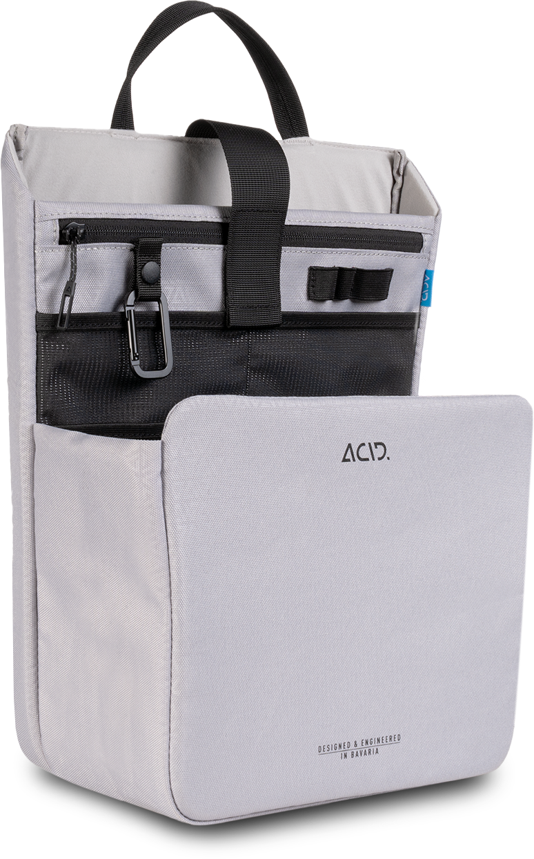 ACID by Cube Organizer-indsats til 20L Sidetaske - Grey ACID by Cube Organizer-indsats til 20L Sidetaske - Grey