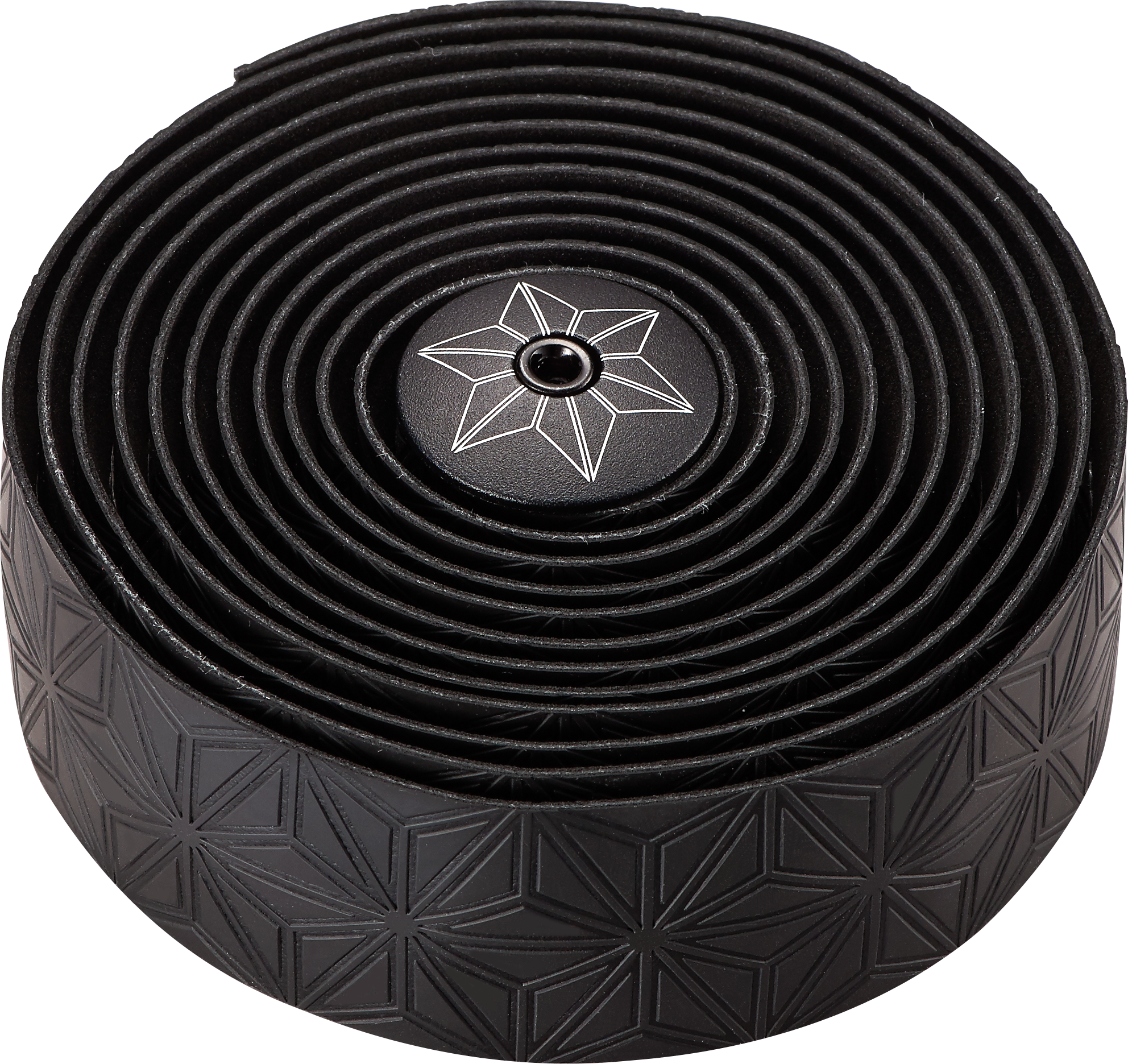 Tilbehør - Styrbånd - Supacaz Super Sticky Kush Classic Styrbånd - Black/Ano Black