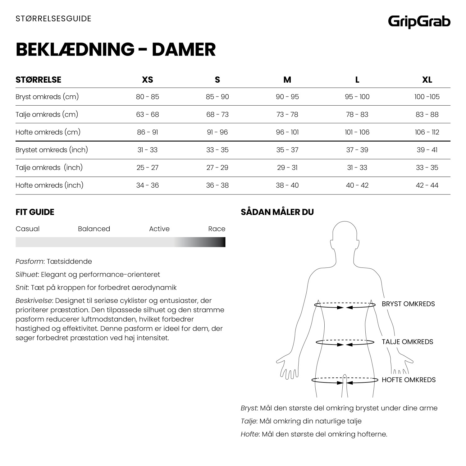 Beklædning - Cykelbukser - GripGrab Women's PACR Bibshorts - Navy Blue
