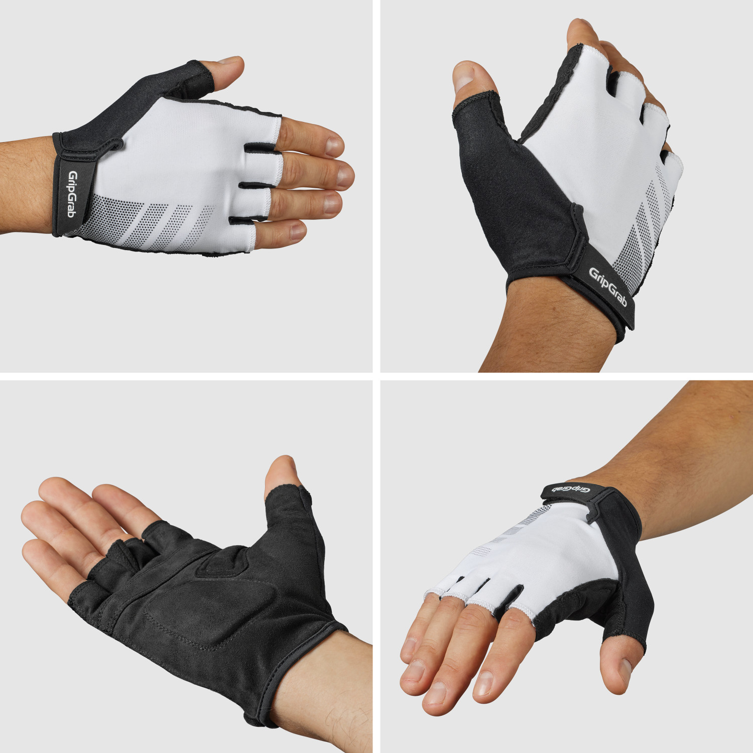 Beklædning - Cykelhandsker - GripGrab Ride RC Lite Cykelhandske - White
