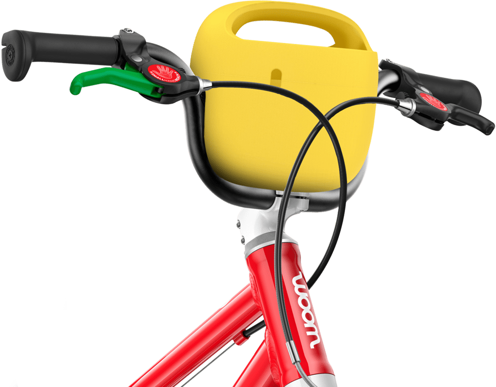 Woom POP Børnecykelkurv - Banana Yellow