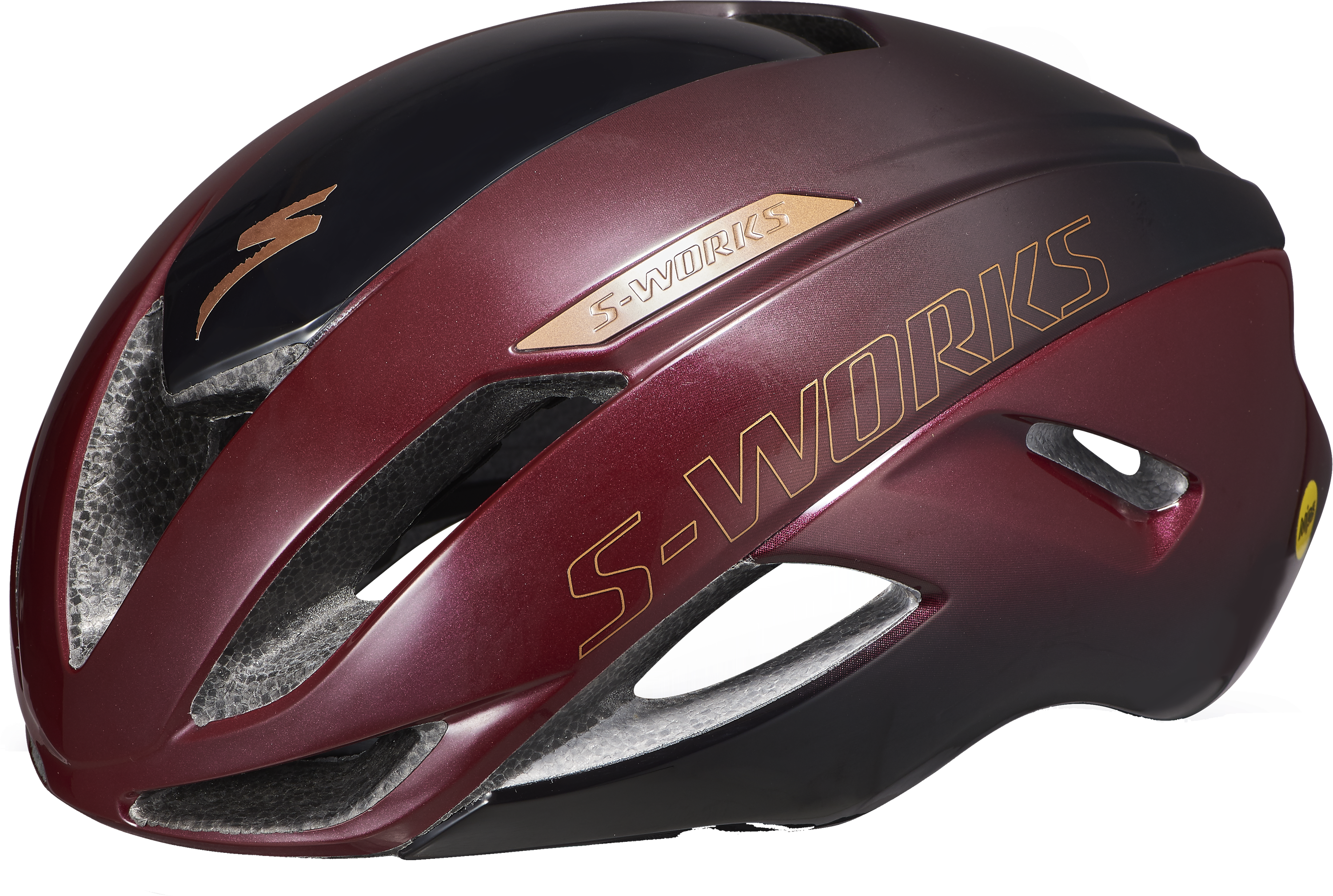 Specialized Works Evade Mips Angi Ready Cykelhjelm Rød