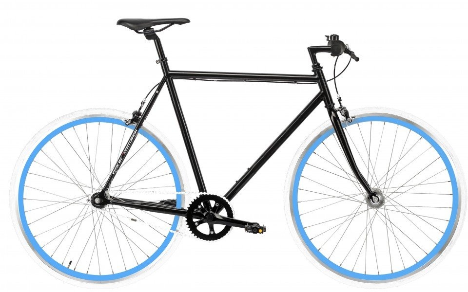 Cykler - Herrecykler - Centurion Fixie 1g (blå/hvid hjul) - KAMPAGNE