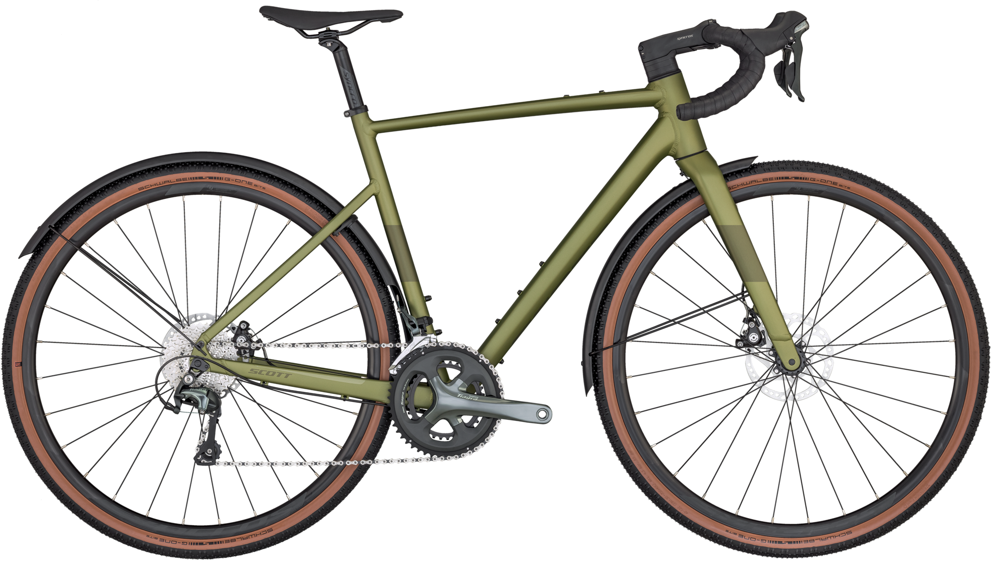 Scott Speedster Gravel 50 EQ 2024 - Grøn