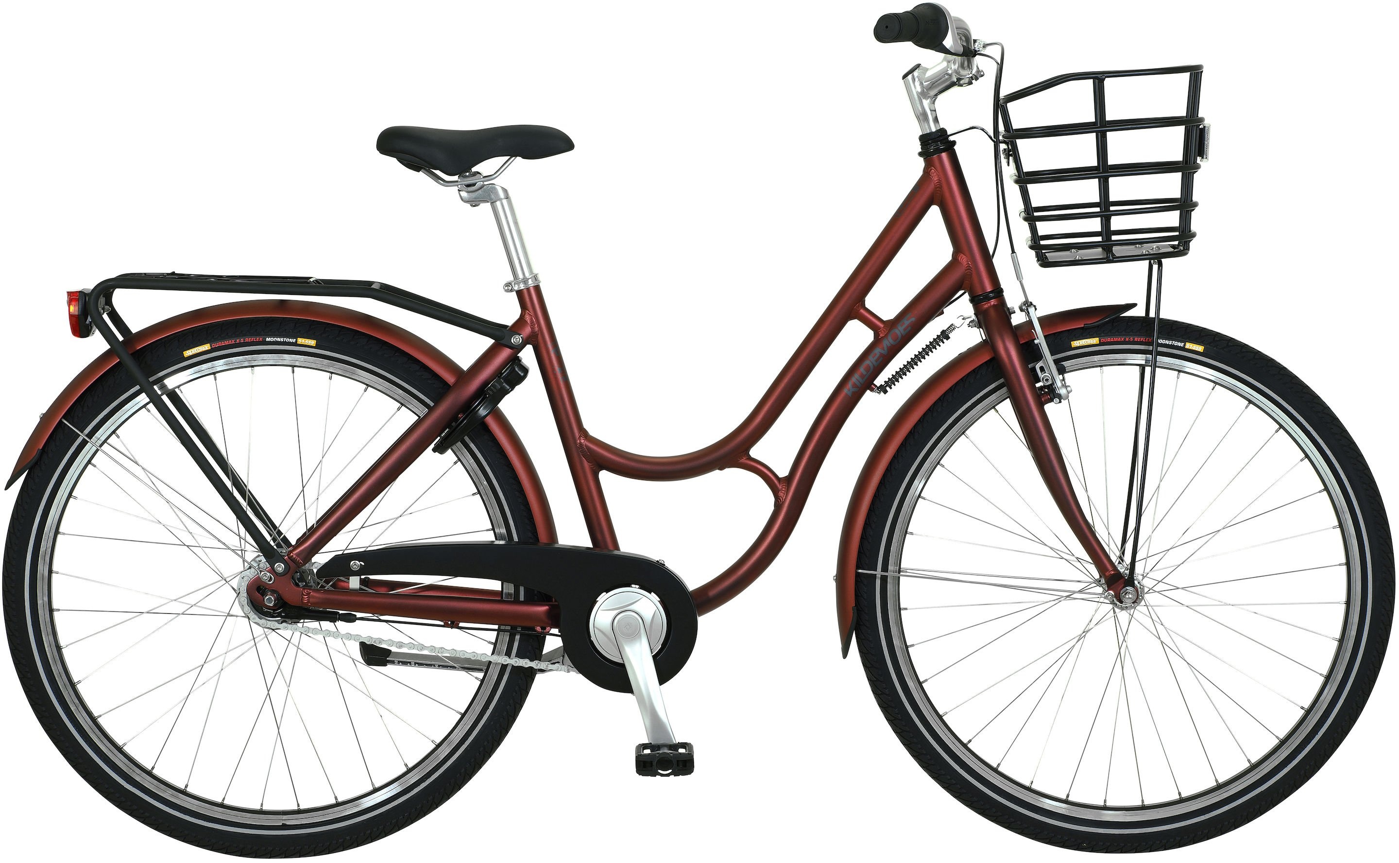 Cykler - Børnecykler - Kildemoes Urban Teenz 7g Pige 26" 2020 - Rød