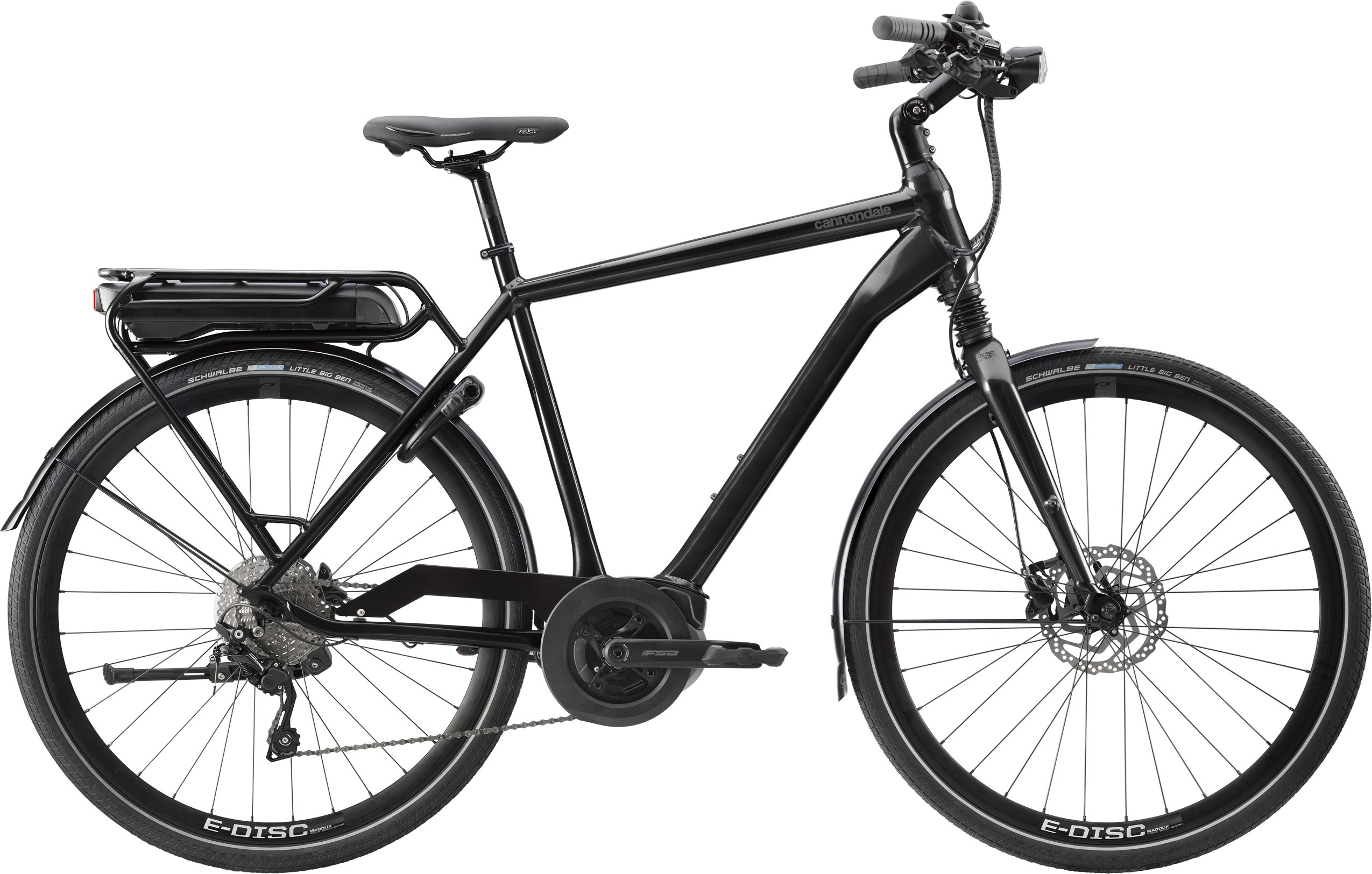 Cykler - Elcykler - Cannondale Mavaro Active 2022 - Sort
