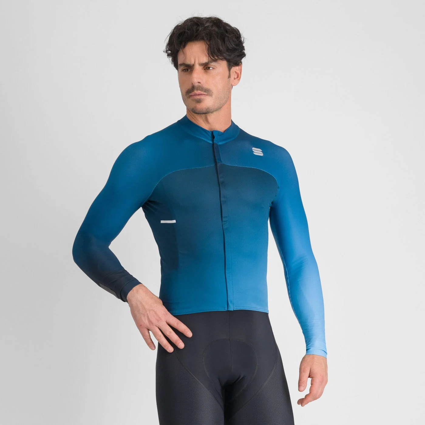 Beklædning - Cykeltrøjer - Sportful Bodyfit Pro Thermal Jersey - Blue