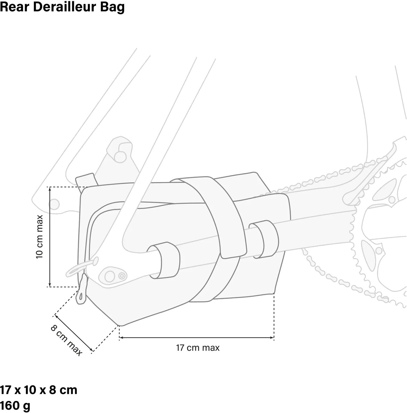 Tilbehør - Cykelkuffert - Scicon Rear Derailleur Bag