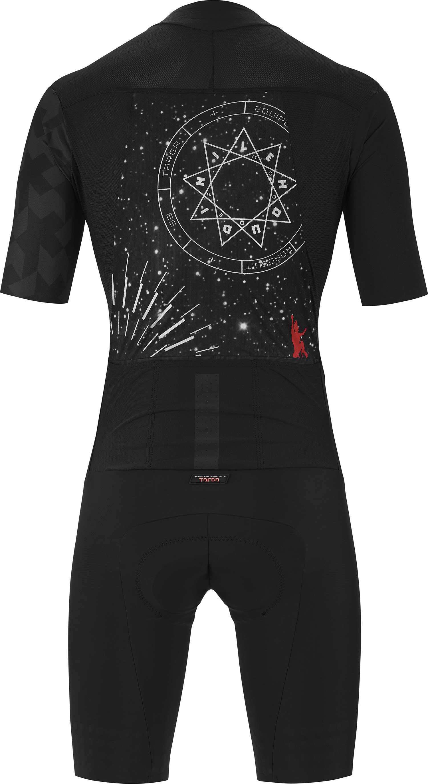 Beklædning - Cykelbukser - Assos EQUIPE RS LE HOUDINI Roadsuit S9 TARGA - Sort