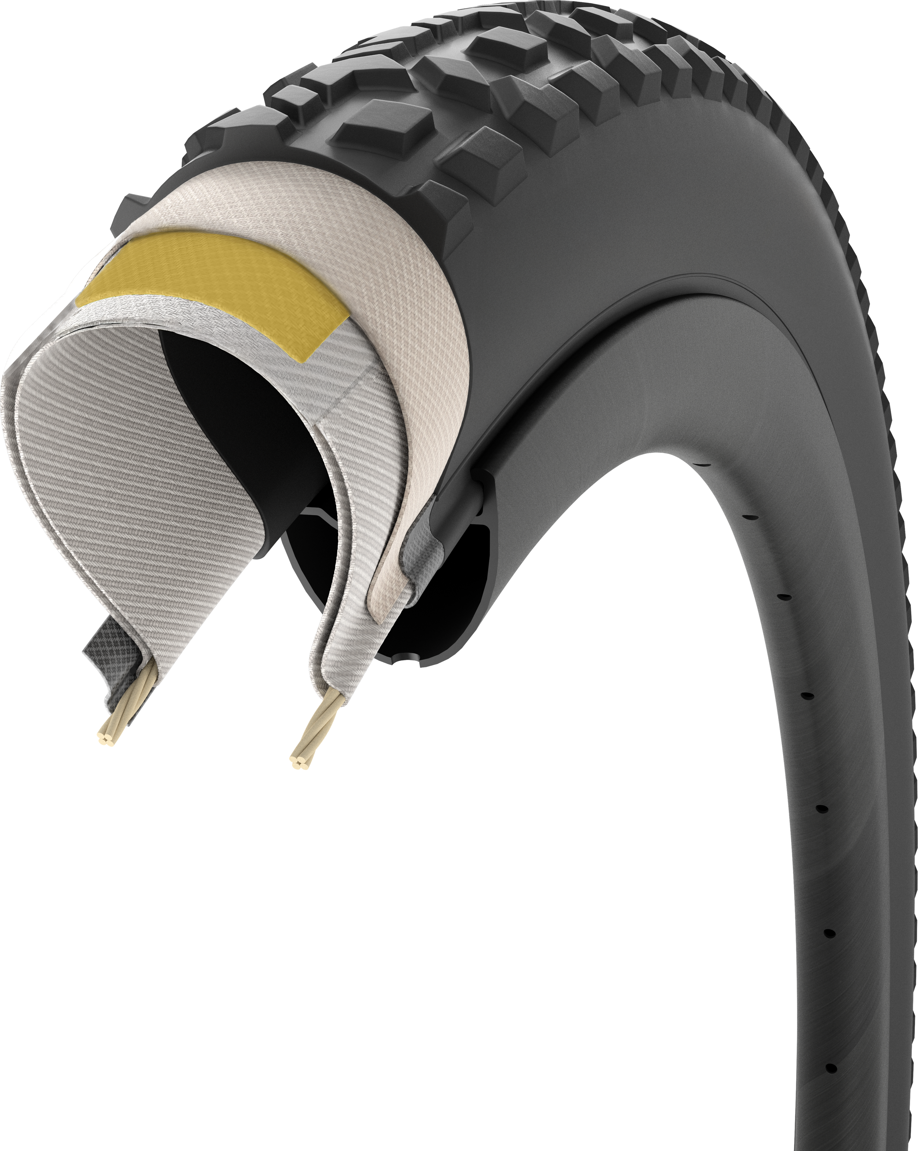 Reservedele - Cykeldæk - Pirelli Cinturato Gravel M High Perf. TLR 700x40/45c - Sort