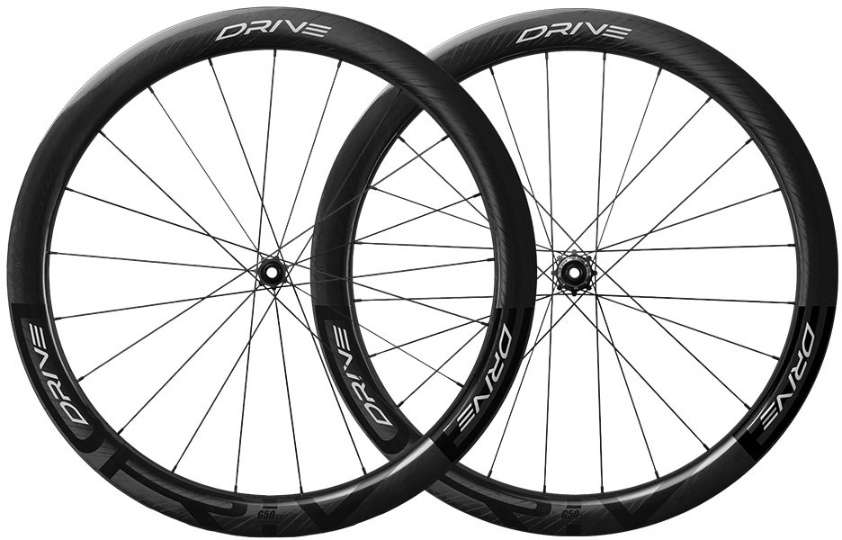 EliteWheels Drive G50 SS Disc Hjulsæt 700c SRAM XDR - Black Glossy Marbling EliteWheels Drive G50 SS Disc Hjulsæt 700c SRAM XDR - Black Glossy Marbling