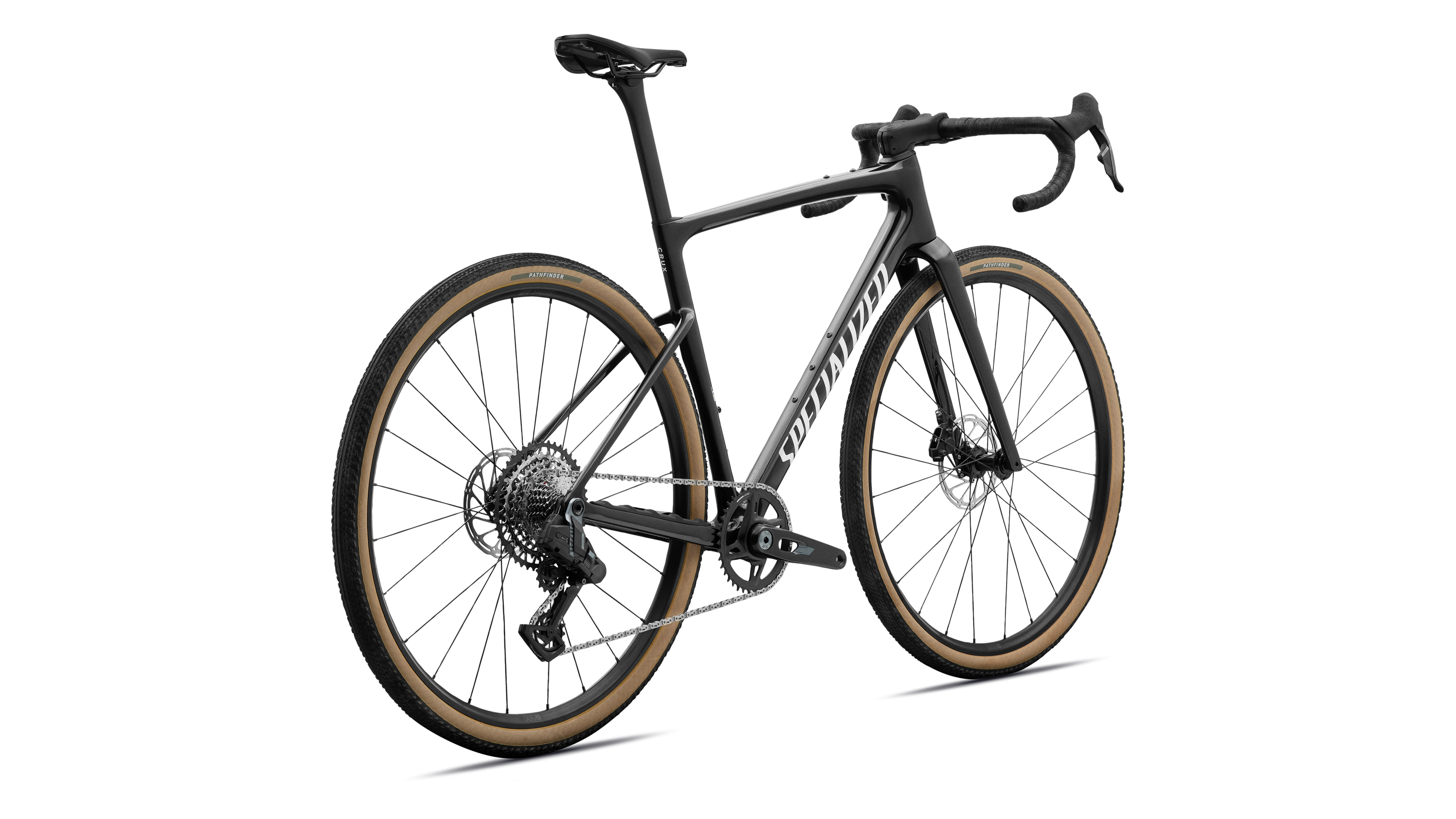 Cykler - Gravel cykler - Specialized Crux 5 Comp SRAM Rival XPLR 2027 - Obsidian Metallic/Dune White