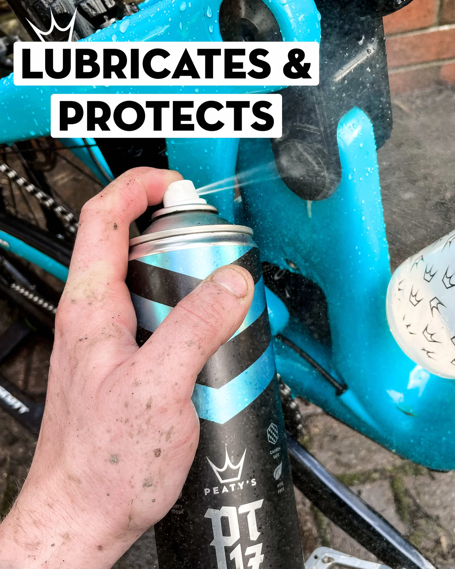 Tilbehør - Cykelpleje - Peaty's PT17 Maintenance Spray 400ml Aerosol