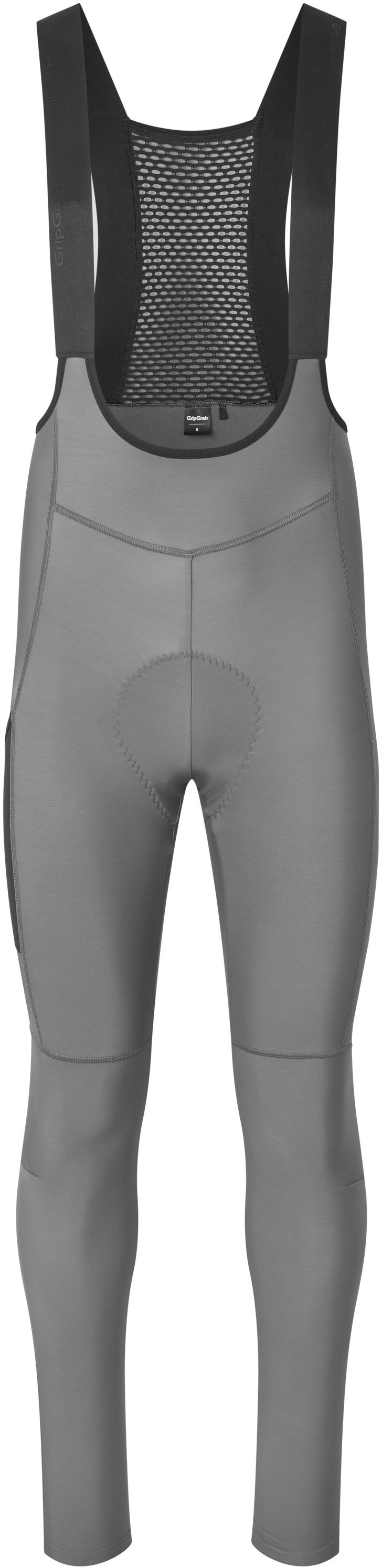 Beklædning - Cykelbukser - GripGrab PACR Thermo bibtights - Grey