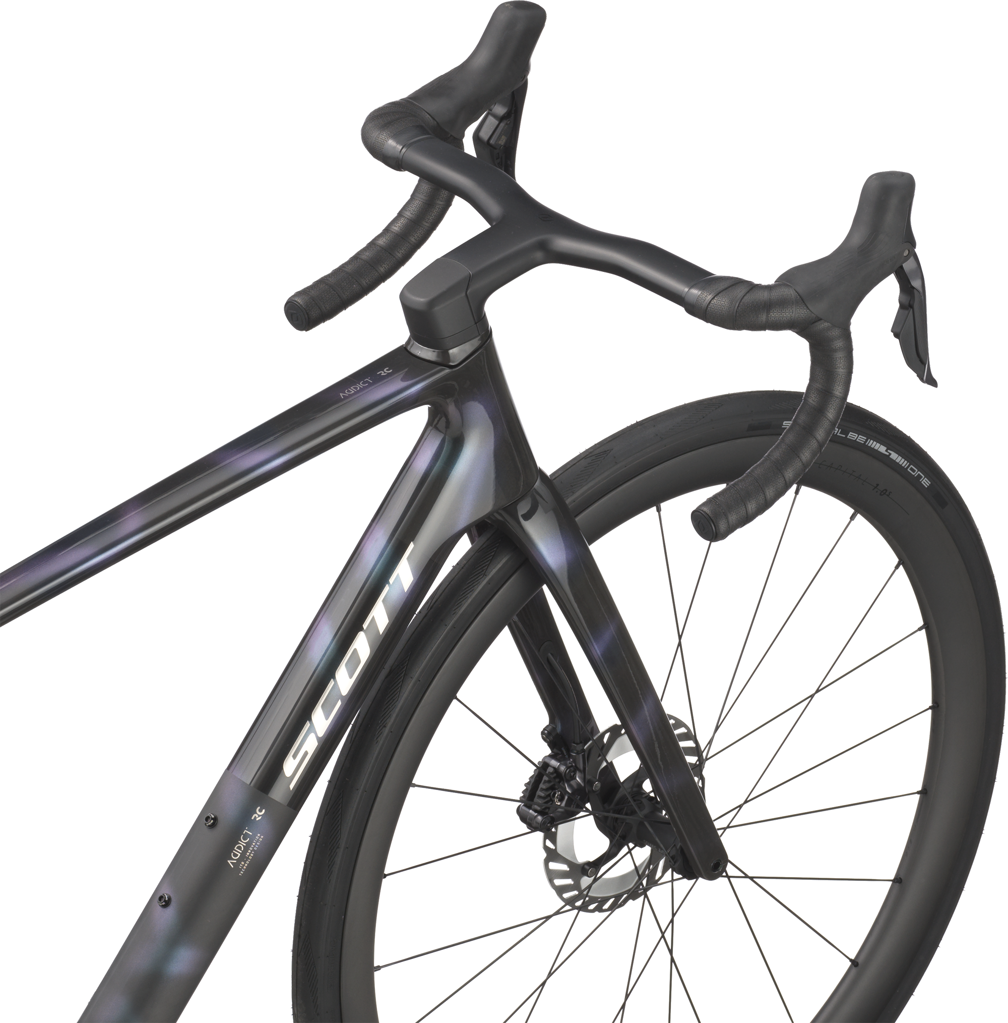 Cykler - Racercykler - Scott Addict RC 10 2026 - Sunbeam Black