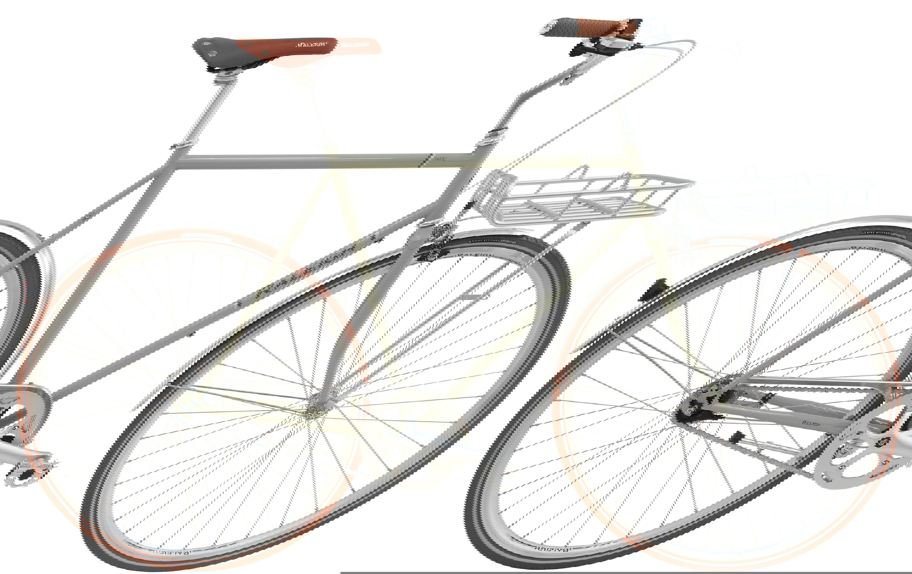 Raleigh Yate Cargo Herre 7g 2026 - Blank Lys Grå