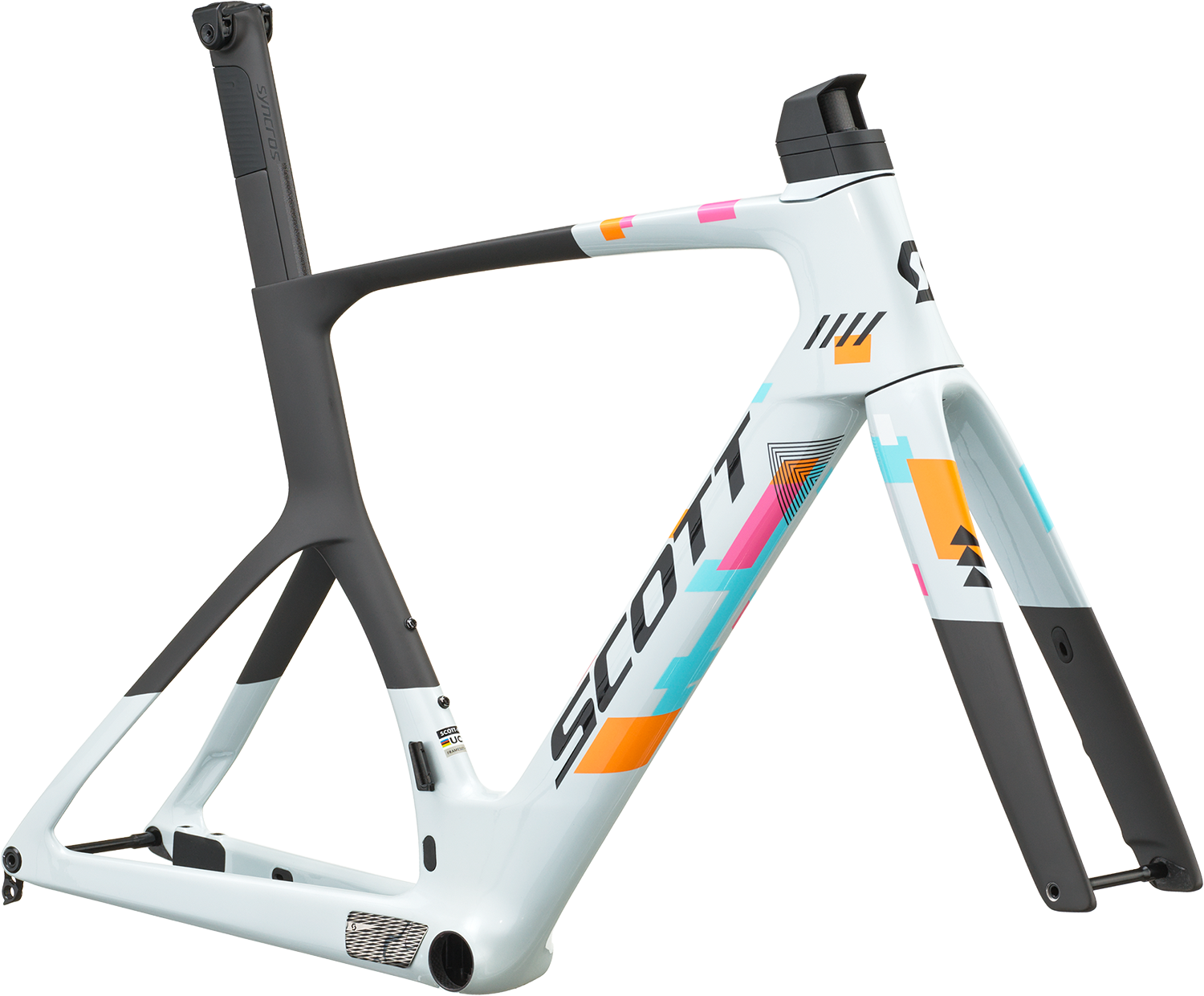 Cykler - Racercykler - Scott Frame set Foil RC Team Replica 2027 - Team Clear