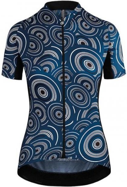 Beklædning - Cykeltrøjer - Assos Dame Cykeltrøje UMA GT Short Sleeve Jersey Camou, Blå