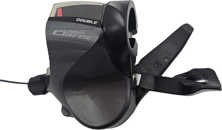 Shimano Claris SL-R2000 Skiftegreb Venstre Fladt Styr Rapidfire Plus til 2/3x8 Shimano Claris SL-R2000 Skiftegreb Venstre Fladt Styr Rapidfire Plus til 2/3x8