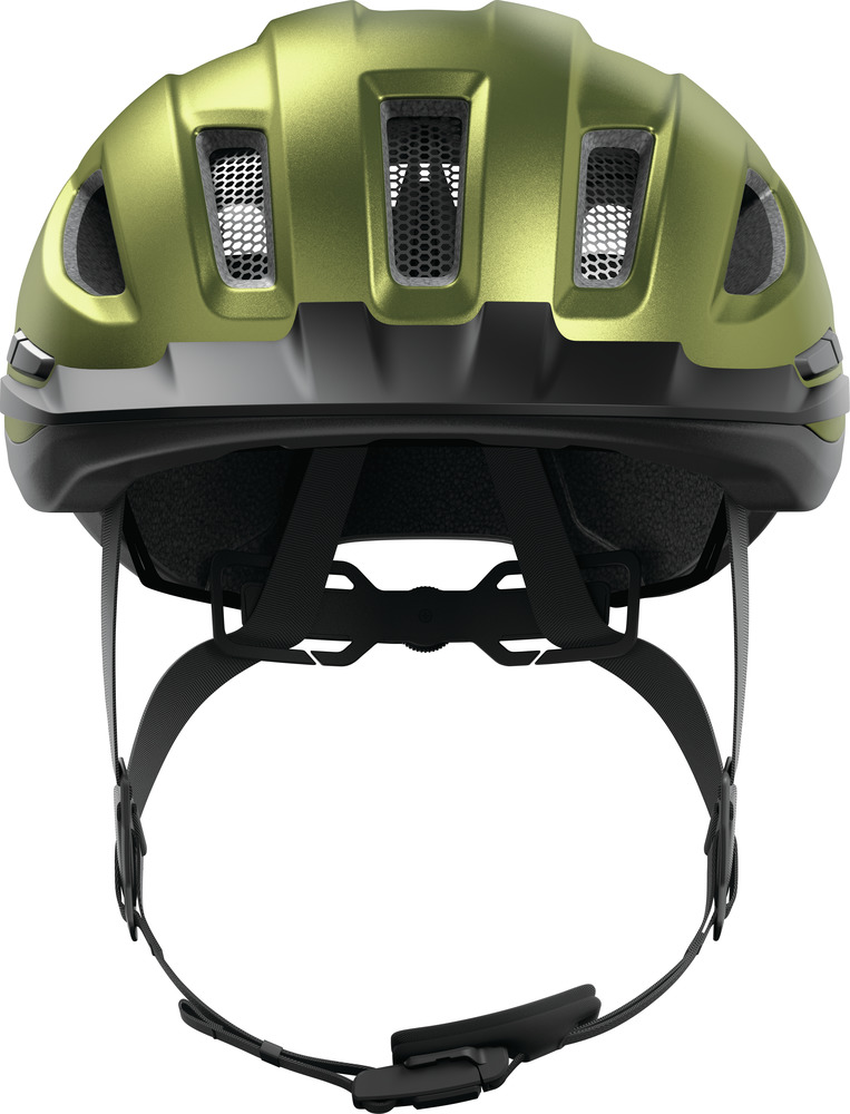 Beklædning - Cykelhjelme - Abus Hjelm Urban-I 4.0 ACE m. LED - Pepper Green