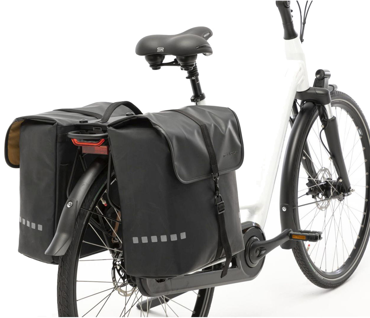 Tilbehør - Cykeltasker - NEW LOOXS Odense Double Cykeltasker [MIK 2.0] - Sort