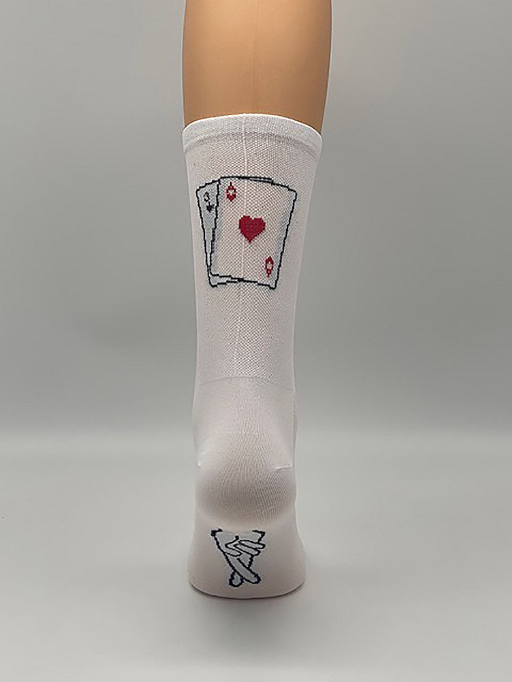 Beklædning - Sokker - Fingerscrossed Custom Spillekort - Hvid
