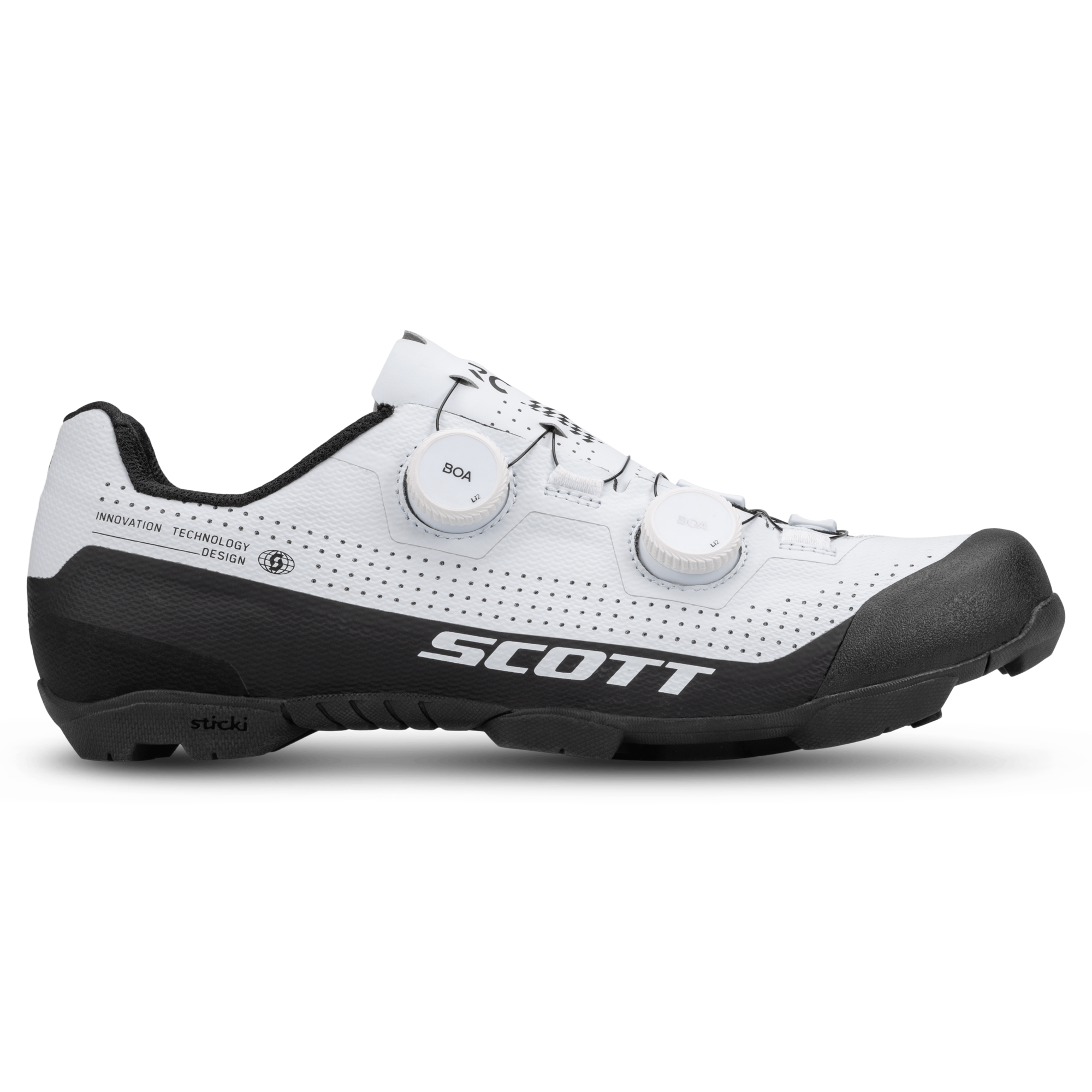 Beklædning - Cykelsko - Scott Shoe Mtb RC - White Black