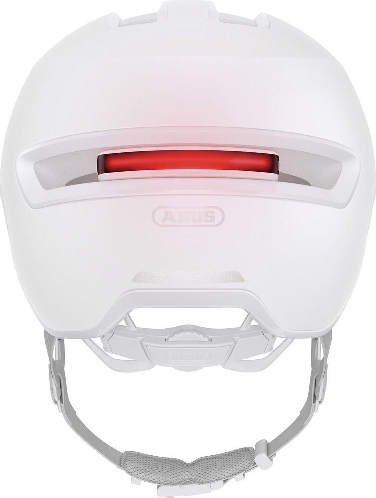 Beklædning - Cykelhjelme - Abus Hud-Y m. LED - Pure White