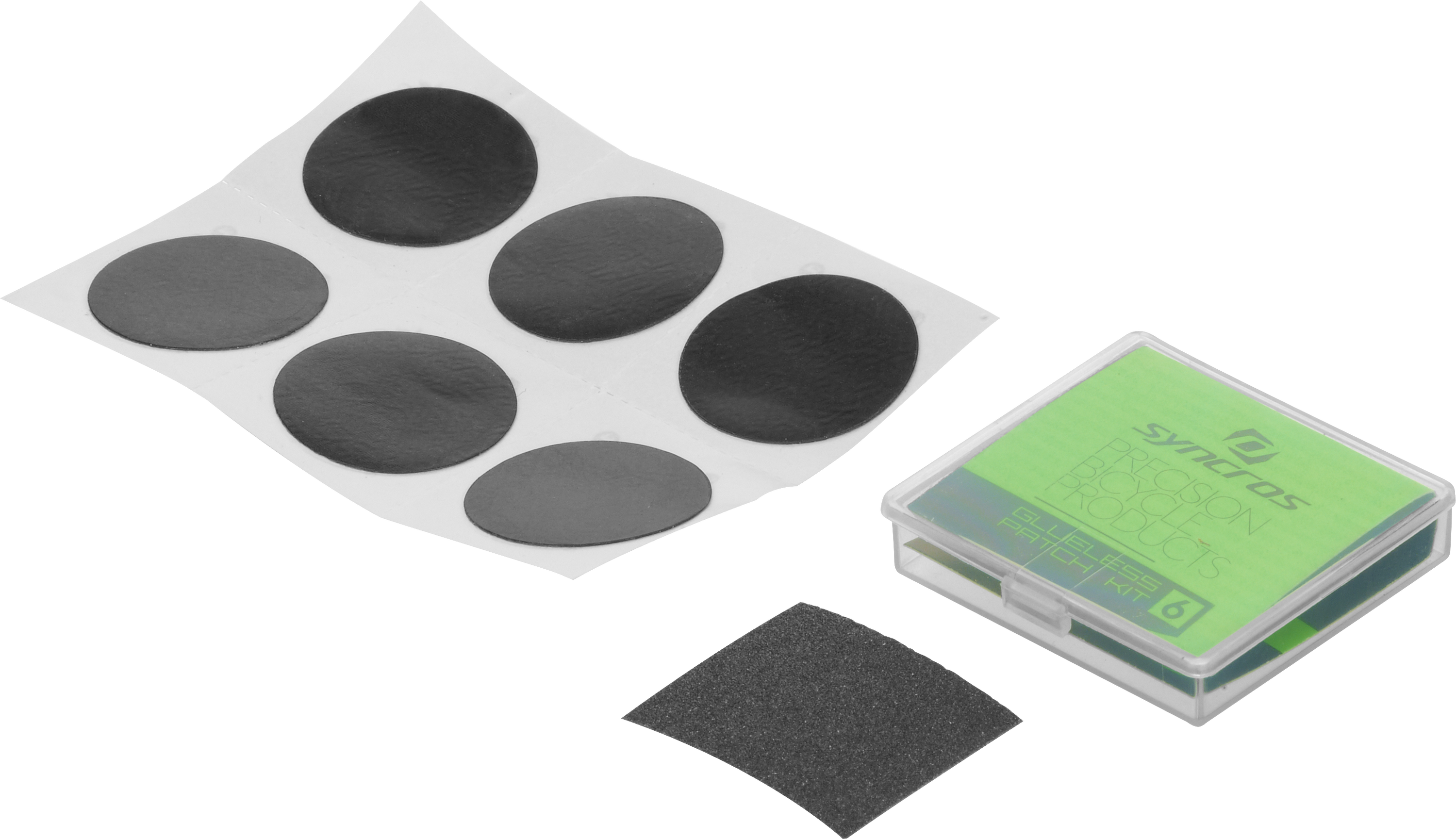 Syncros Glueless patch kit Pak-40 Lappegrej - Sort